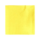 Servilleta Mesa Lisa 33x33 Amarilla 20 Un TISSUE FECO 