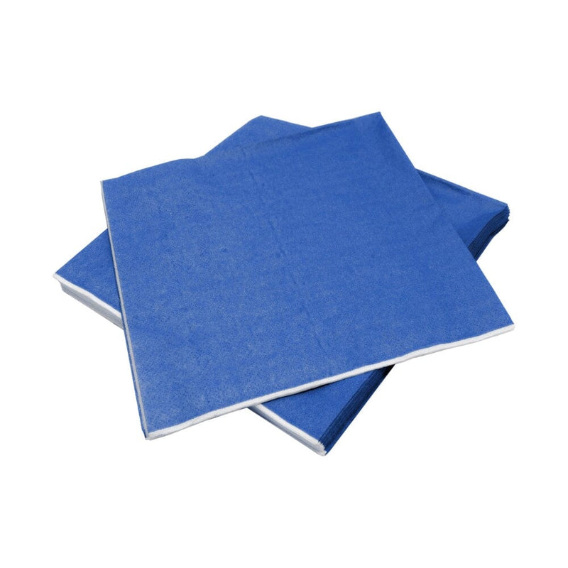 Servilleta Mesa Lisa 33x33 Azul 20 Un TISSUE FECO 