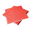 Servilleta Mesa Lisa 33x33 Rojo 20 Un TISSUE FECO 