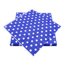 Servilleta Mesa Diseño 33x33 Azul 20 Un TISSUE FECO 