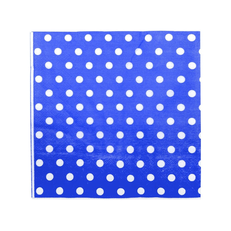 Servilleta Mesa Diseño 33x33 Azul 20 Un TISSUE FECO 