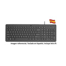 Teclado Alámbrico 150 Negro 664R5Aa TECNOLOGÍA HP 