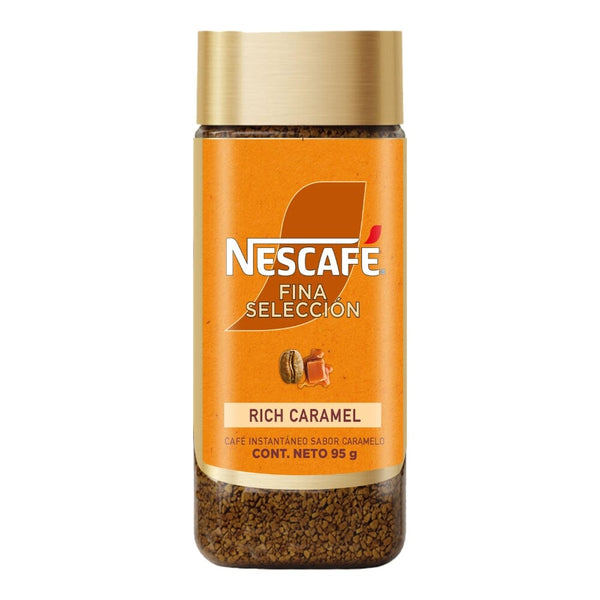 Café Instantaneo Sabor Caramelo Fina Selección Frasco 95 Gr ALIMENTOS NESCAFE 