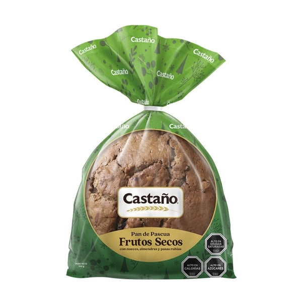 Pan De Pascua Frutos Secos 700 Gr ALIMENTOS CASTAÑO 