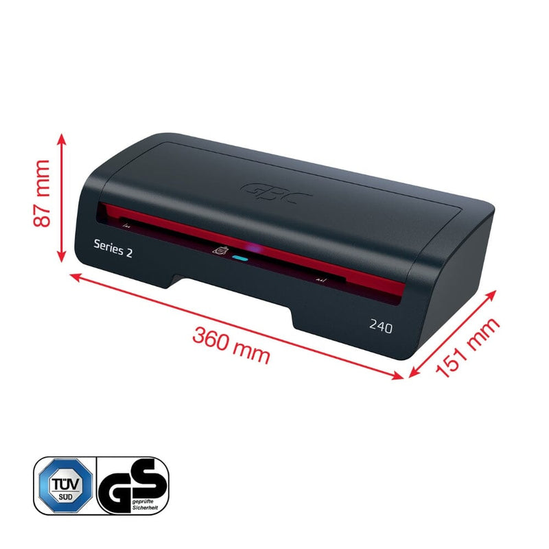 Plastificadora Carnet-Oficio Modelo 240 125 Micrones OFICINA Y LIBRERIA GBC 