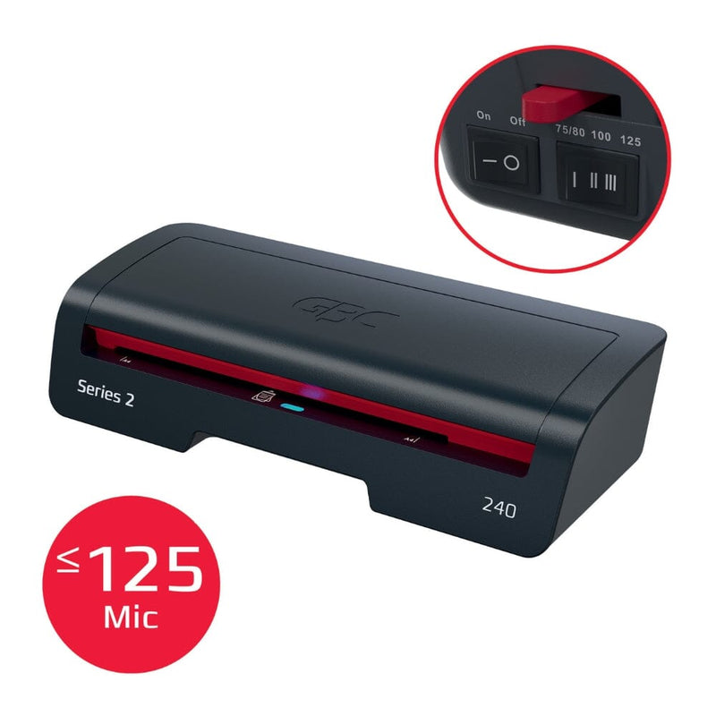 Plastificadora Carnet-Oficio Modelo 240 125 Micrones OFICINA Y LIBRERIA GBC 