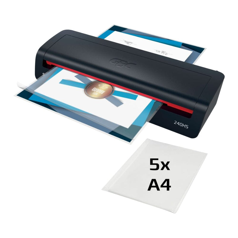 Plastificadora Carnet-Doble Carta Modelo 240 Hs 125 Micrones OFICINA Y LIBRERIA GBC 