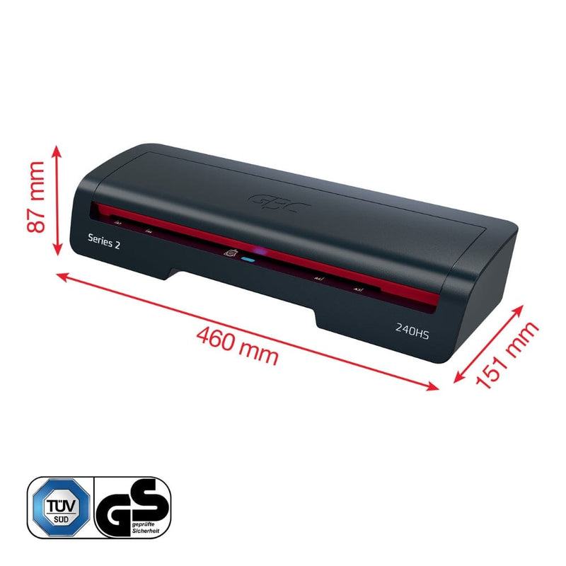 Plastificadora Carnet-Doble Carta Modelo 240 Hs 125 Micrones OFICINA Y LIBRERIA GBC 