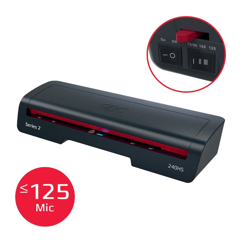 Plastificadora Carnet-Doble Carta Modelo 240 Hs 125 Micrones OFICINA Y LIBRERIA GBC 