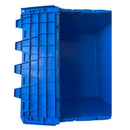 Caja Plástica Bisagra Logística Azul 62 L FERRETERIA WENCO 