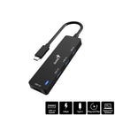 Hub Usb-C A 4Xusb-A 3.0 Uh-400 TECNOLOGÍA GENIUS 