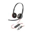 Headset Negro Blakcwire 3220 Usbc/Usba TECNOLOGÍA POLY 