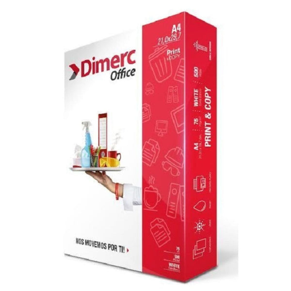 Papel Fotocopia Multiproposito A4 75 Gr 500 Hj OFICINA Y LIBRERIA DIMERC 