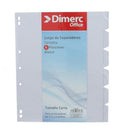 Separador Carta 6 Posiciones Cartulina Blanco OFICINA Y LIBRERIA DIMERC 