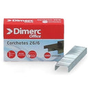 Corchete Estandar 26/06 Pulgadas 1000 Un OFICINA Y LIBRERIA DIMERC 