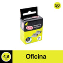 Repuesto Magic Clip Caja 50 Un 4.8 Mm 1201 OFICINA Y LIBRERIA ADIX 