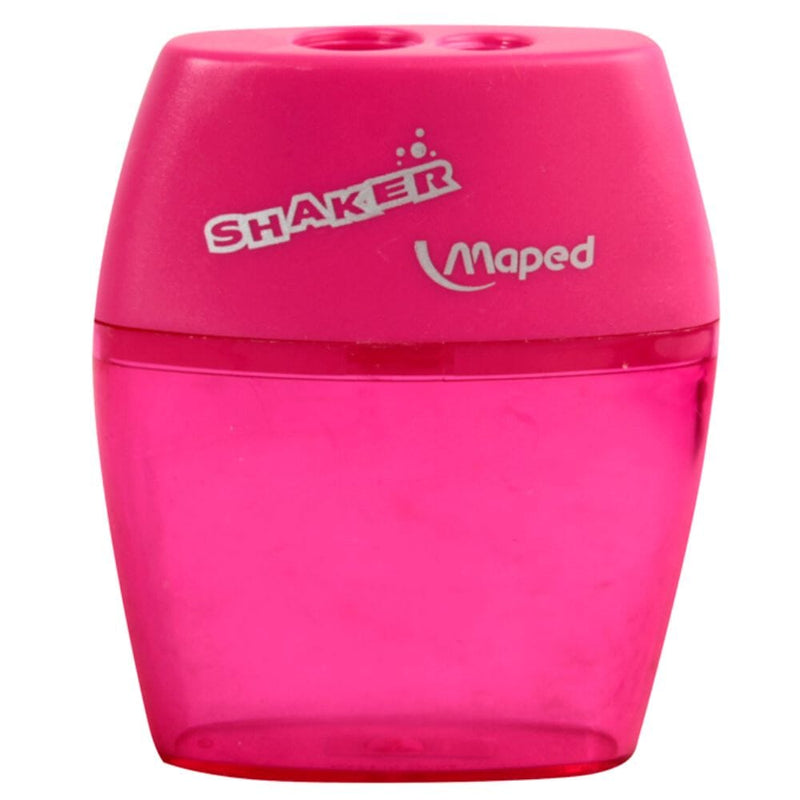 Sacapunta Plastico Eliptico Con Depositivo. Doble Maped OFICINA Y LIBRERIA MAPED 