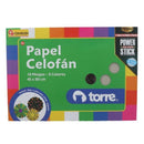 Carpeta Con Papel Celofán 10 Pliegos 8 Colores OFICINA Y LIBRERIA TORRE 