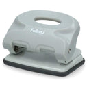 Perforadora Mediana Plástica Gris Caja 15 Hojas OFICINA Y LIBRERIA FULTONS 
