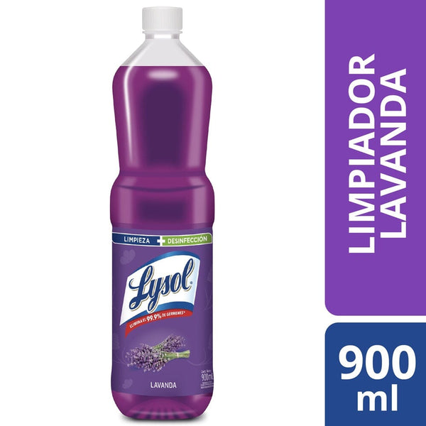 Limpiador Pisos Diluible Lavanda 900 cc ASEO Y LIMPIEZA LYSOL 