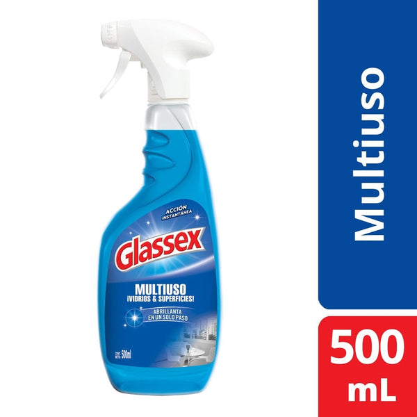 Limpiador Multiuso Gatillo Azul 500ml ASEO Y LIMPIEZA GLASSEX 