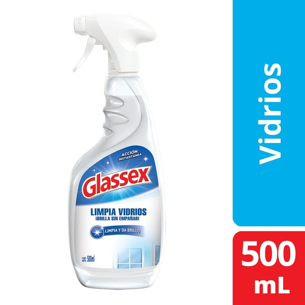 Limpiavidrios Gatillo Cristal 500cc ASEO Y LIMPIEZA GLASSEX 