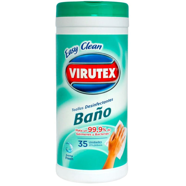 Paño Desinfectante Aroma Fresh 35 Un ASEO Y LIMPIEZA VIRUTEX 
