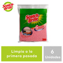 Paño Cocina 6 Un Esponja Celulosa ASEO Y LIMPIEZA SCOTCH - BRITE 