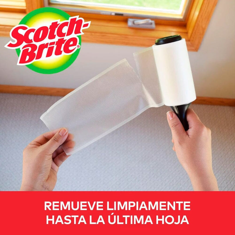 Rodillo Saca Pelusa Lint Roller 30 Hojas ASEO Y LIMPIEZA SCOTCH - BRITE 