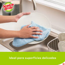 Paño Multiuso Microfibra Verde 25 X 13 Cm 1 Un ASEO Y LIMPIEZA SCOTCH - BRITE 