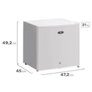 Frigobar Selcius Mr50S Silver 41 Lt HOGAR MADEMSA 