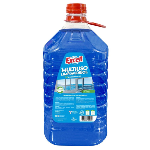 Limpiavidrios 5 Lt Multiuso Bidón ASEO Y LIMPIEZA EXCELL 