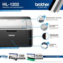 Impresora Monocromática Laser Hl-1202 Usb TECNOLOGÍA BROTHER 