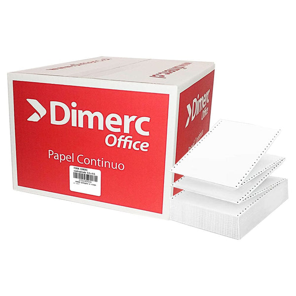 Papel Continuo Autocopiativo Carta 55 X 95 X 4 OFICINA Y LIBRERIA DIMERC 