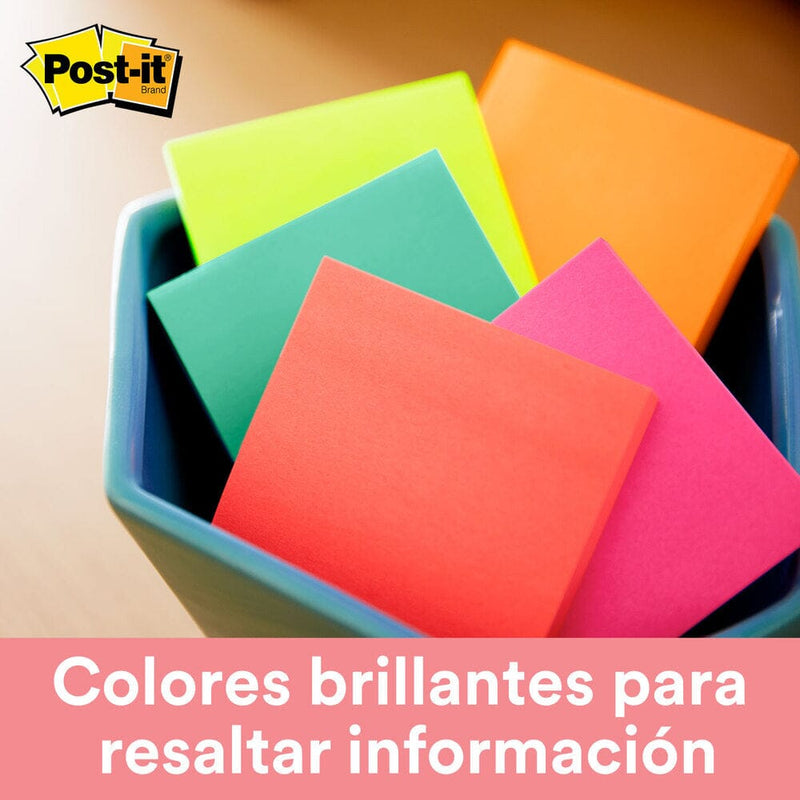Pack 6 Notas Post It Pop Up R330 Colores Ultra OFICINA Y LIBRERIA POST IT 
