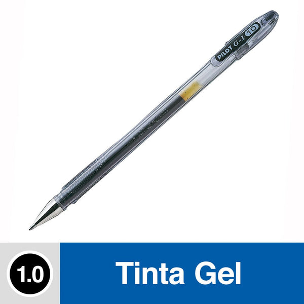 Lápiz Tinta Gel 1.0 mm Punta Gruesa Negro G1 OFICINA Y LIBRERIA PILOT 