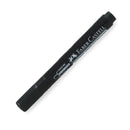 Marcador Permanente Desechable Punta Biselada Negro N54 OFICINA Y LIBRERIA FABER CASTELL 