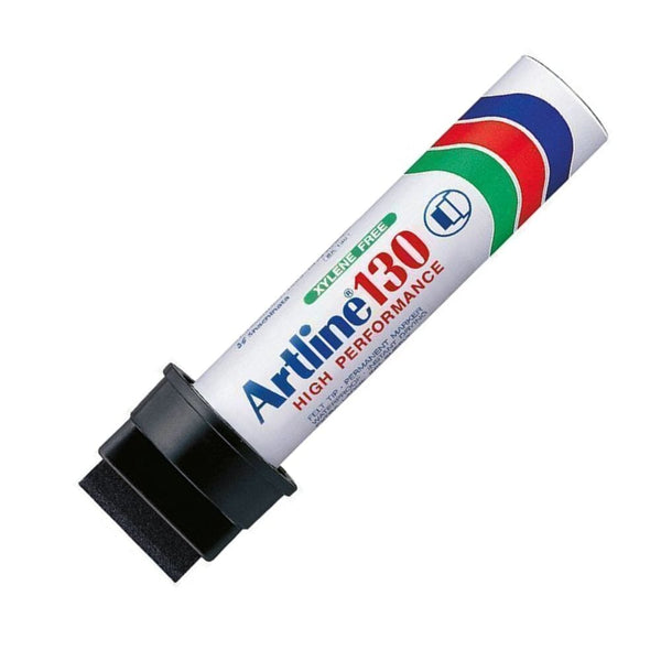 Marcador Permanente Recargable 130 Color Negro OFICINA Y LIBRERIA ARTLINE 