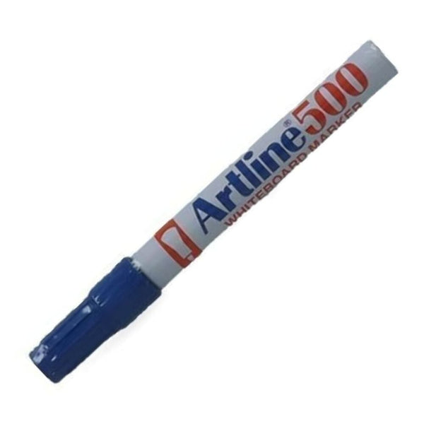 Marcador Pizarra Recargable Punta Redonda 500 Azul OFICINA Y LIBRERIA ARTLINE 