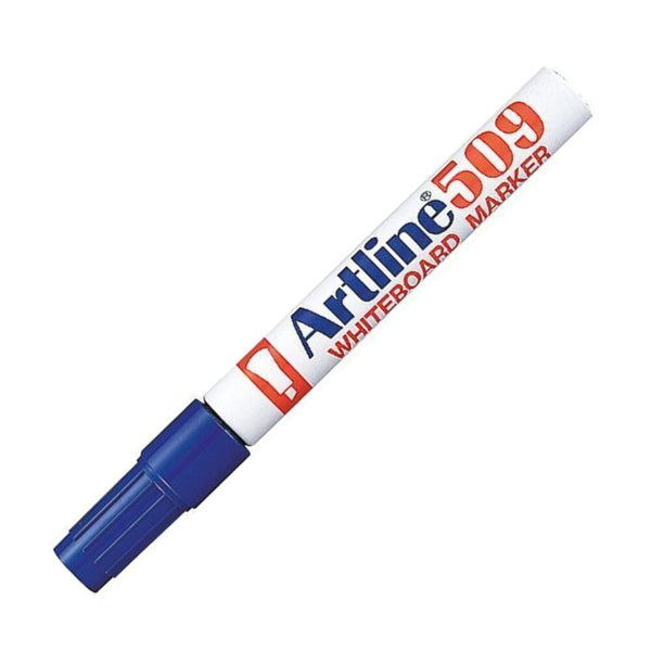 Marcador Pizarra Recargable Punta Biselada 509 Azul OFICINA Y LIBRERIA ARTLINE 