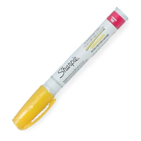Marcador Permanente Oleo Color Amarillo OFICINA Y LIBRERIA SHARPIE 