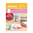 Etiqueta Inkjet Hogar 216X279 Mm 10 Un OFICINA Y LIBRERIA ADETEC 