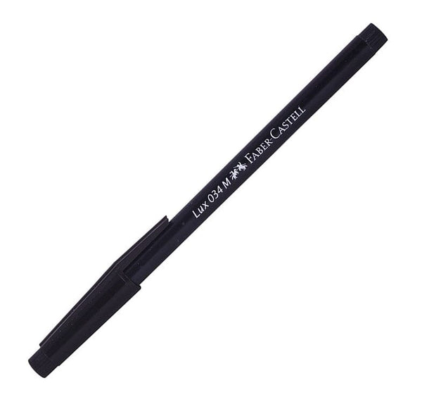 Lápiz Pasta Punta Media Negro 1.0 Mm OFICINA Y LIBRERIA FABER CASTELL 