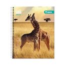 Cuaderno Universitario Matemática 7 Mm 100 Hojas Clásico Fauna OFICINA Y LIBRERIA TORRE 