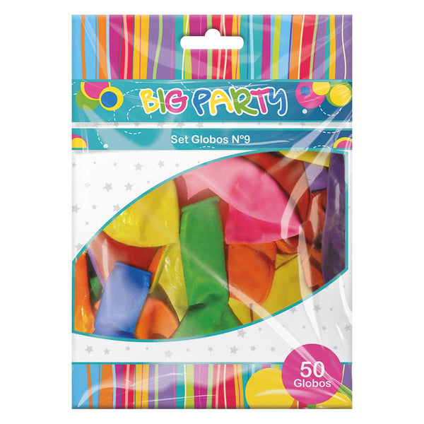 Globo N°9 50 Un COTILLON BIG PARTY 