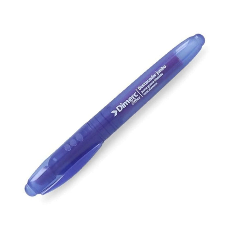 Destacador Escritorio Morado Jumbo Punta Biselada Gruesa OFICINA Y LIBRERIA DIMERC 
