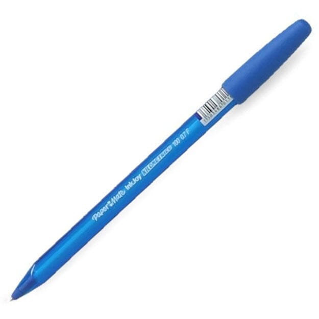 Lápiz Pasta 0.7 mm Punta Fina Azul Kilometrico Inkjoy OFICINA Y LIBRERIA PAPER MATE 