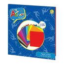 Papel Lustre 16 X 16 Cm 24 Hojas 12 Colores OFICINA Y LIBRERIA ART & CRAFT 