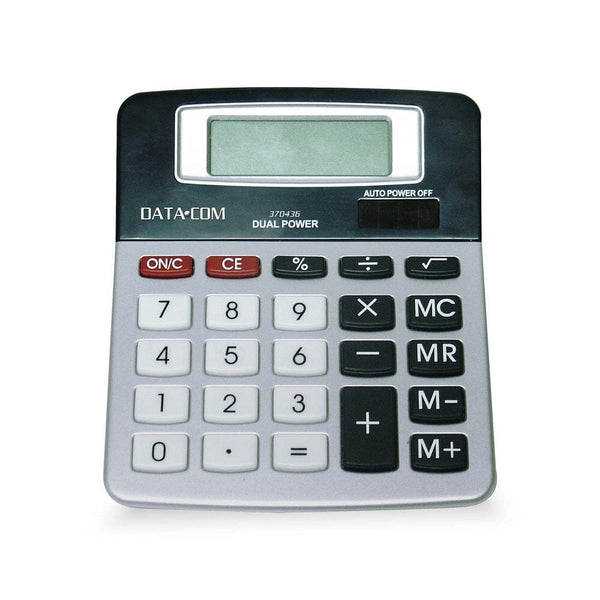 Calculadora Escritorio 10 Dígitos Dual Power OFICINA Y LIBRERIA DATACOM 
