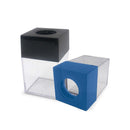 Porta Clips Plastico Cuadrado Negro FULTONS 